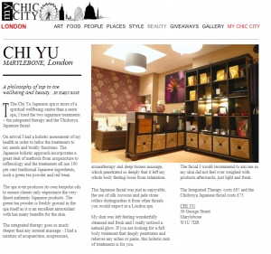 My Chic City, 4th August 2012 (Chi Yu press coverage)