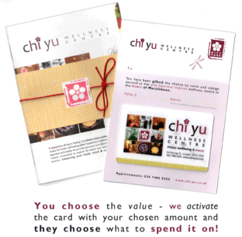 Chi Yu Gift Card Package
