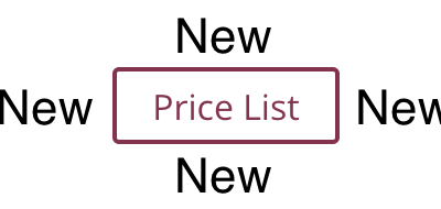 New Prices – now live
